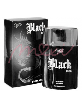 Chat Dor Pacoro Black men, edt 100ml - Teszter (Alternatív illat Paco Rabanne Black XS)