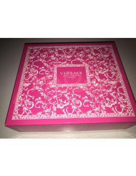 Üres doboz Versace Bright Crystal Absolu, Méretek: 25cm x 22cm x 8cm
