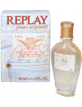 Replay Jeans Original! For Her, edt 40ml