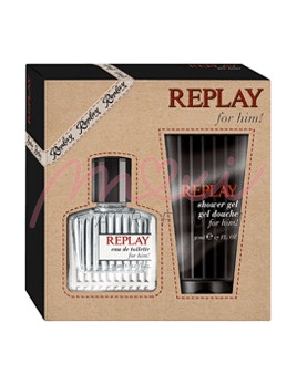 Replay for Him, Edt 30ml + 100ml Tusfürdő