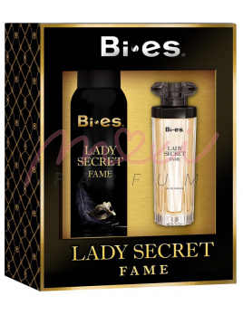 Bi-es Lady Secret Fame SET: edp 50ml + Dezodor 150ml (Alternatív illat Lady Gaga Lady Gaga Fame)