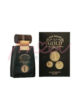 New Brand Gold , edt 100ml (Alternatív illat Paco Rabanne 1 million)