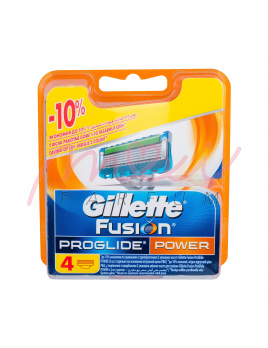 Gillette Fusion Proglide Power, Náhradné ostrie 4ks