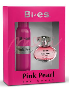 Bi-es Pink Pearl for Woman SET: edp 50ml + Dezodor 150ml (Alternatív illat Bruno Banani Pure Woman)