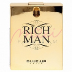 Blue up Paris Rich Man for men, edt 100ml (Alternatív illat Paco Rabanne 1 million) - Zlata edicia