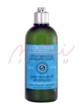 L´Occitane Anti-dandruff Shampoo, Korpásodás elleni készítmény - 300ml, Pro citlivou pokožku