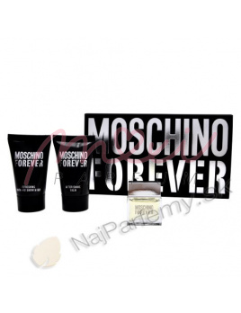 Moschino Forever, Edt 4.5ml + 25ml after shave balm + 25ml Tusfürdő