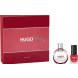 Hugo Boss Hugo Woman, Edp 30ml + lak na nehty červený 4,5 ml
