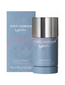 Dolce & Gabbana Light Blue Pour Homme, deo stift - 75ml