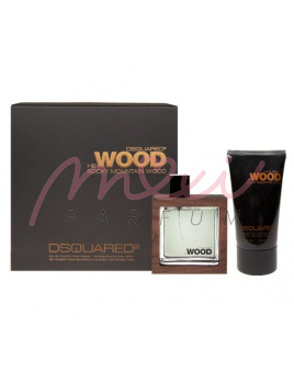 Dsquared2 He Wood Rocky Mountain Wood, Edt 100ml + 100ml Tusfürdő