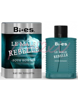 Bi-es Le Male Rebelle, edt 100 ml Teszter (Alternatív illat Jean Paul Gaultier Le Male Terrible)