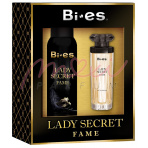 Bi-es Lady Secret Fame SET: edp 50ml + Dezodor 150ml (Alternatív illat Lady Gaga Lady Gaga Fame)
