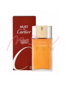 Cartier Must, edt 100ml - Teszter