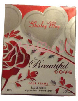 Shirley May Beautiful Love Pour Femme, edt 100ml(Alternatív illat Cacharel Amor Amor)