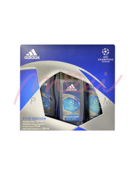 Adidas UEFA Champions League Star Edition, Dezodor 150ml + 250ml Tusfürdő + 75ml Dezodor