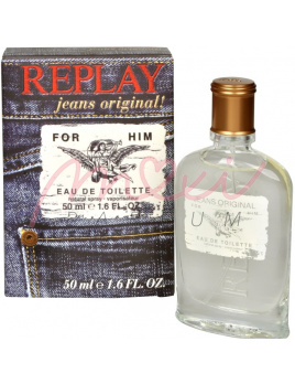 Replay Jeans Original! For Him, edt 50ml