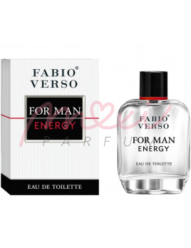 Fabio Verso Energy for Man, edt 100ml Teszter (Alternatív illat Christian Dior Homme Sport)