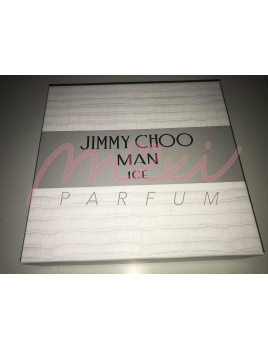 Üres doboz Jimmy Choo Man Ice, Méretek: 26cm x 26cm x 8cm