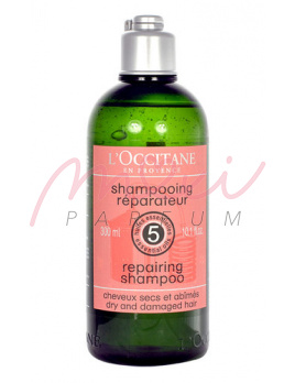 L´Occitane Repairing Shampoo, Sampon na suché vlasy - 300ml, Pro suché a poškozené vlasy