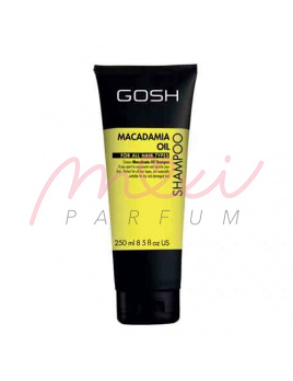 Gosh Macadamia Hair Care, Sampon minden hajtípusra 250 ml, Oil Shampoo
