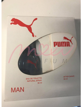 Puma White SET: edt 30ml + after shave 50ml