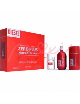 Diesel Zero Plus Masculine SET: edt 75ml +edt 30ml (plus plus) + deodorant stick 75ml