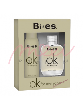 Bi-es OK for Everyone SET: edt 100ml + Dezodor 150ml (Alternatív illat Calvin Klein One)