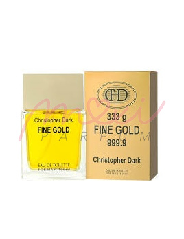 Christopher Dark Fine Gold 999,9, edt 100ml (Alternatív illat Paco Rabanne 1 million)