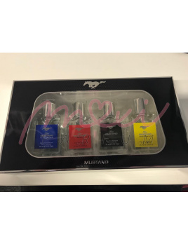 Ford Mustand Mini SET: Blue Cologne 15ml + Sport 15ml + Ford Mustang 15ml + Perfomance 15ml