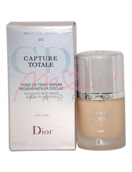 Christian Dior Capture Totale Radiance Serum Foundation 15 SFP Makeup 010, arcápoló szérum, Emulzió - 30ml