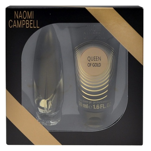 Naomi Campbell Queen of Gold, Edt 15ml + 50ml Tusfürdő