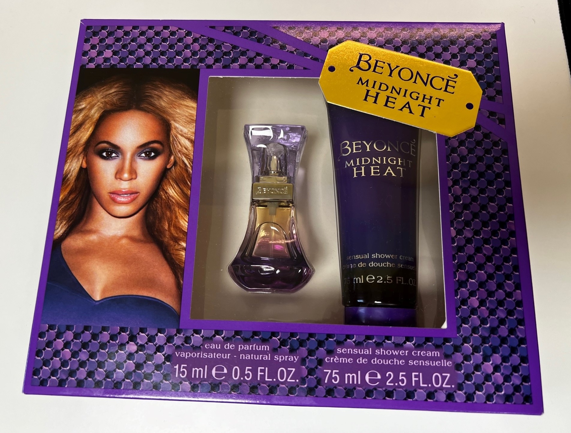 Beyonce Midnight Heat SET: edp 15ml + Krémtusfürdő 75ml