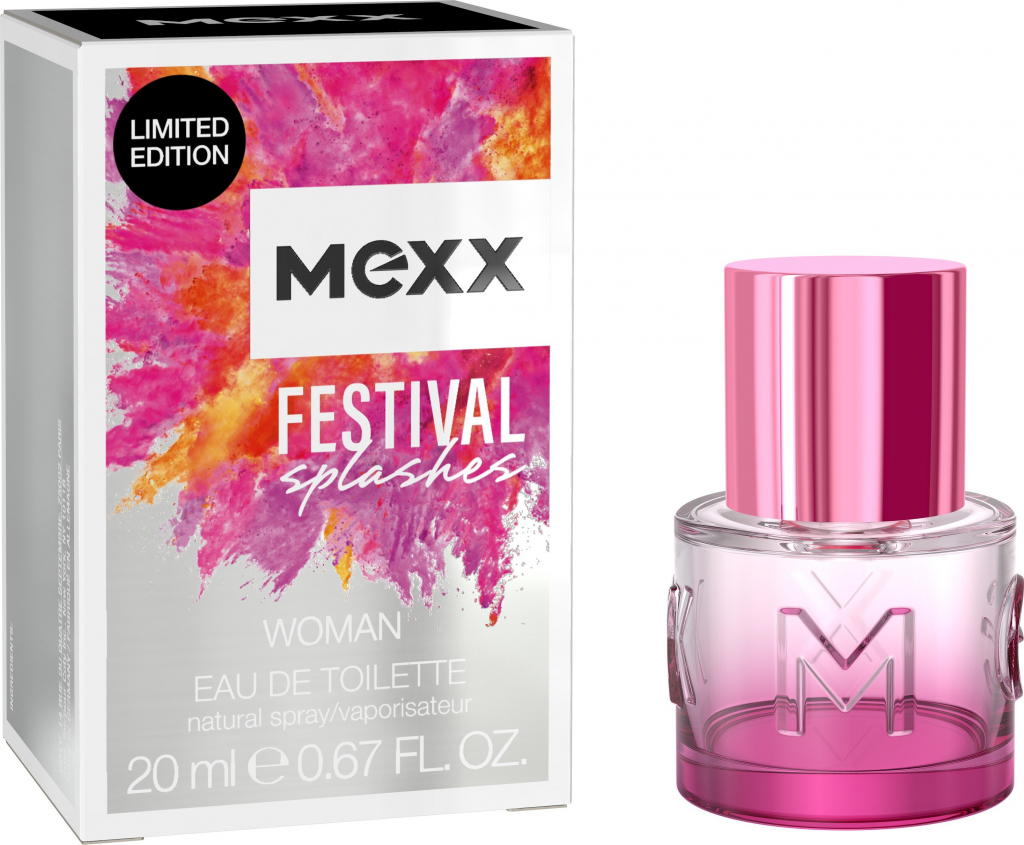 Mexx Festival Splashes Woman, edt 20ml