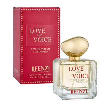 JFenzi Love and Voice, parfémovana voda 100ml (Alternatív illat Valentino Voce Viva)