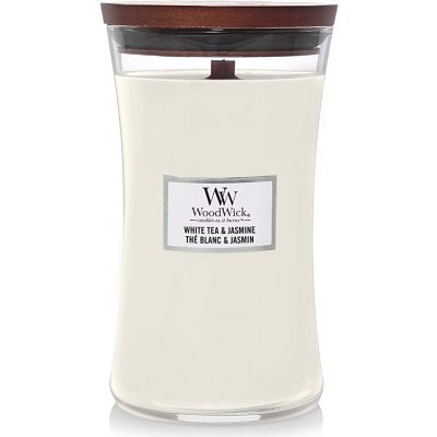 WoodWick White Tea & Jasmine, Vonná Gyertya 610g