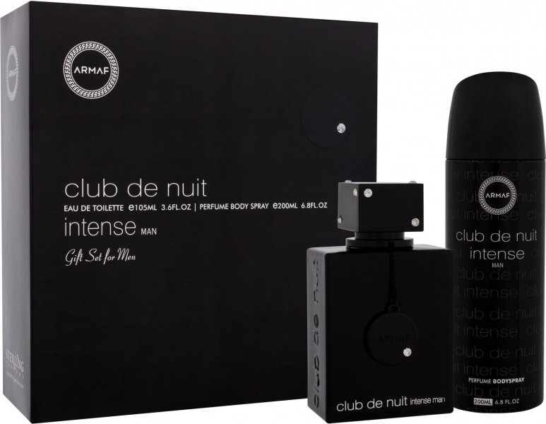 Armaf Club de Nuit Man Intense SET: edt 105ml + Deo spray 200ml