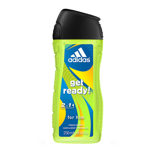 Adidas Get Ready!, tusfürdő gél 250ml