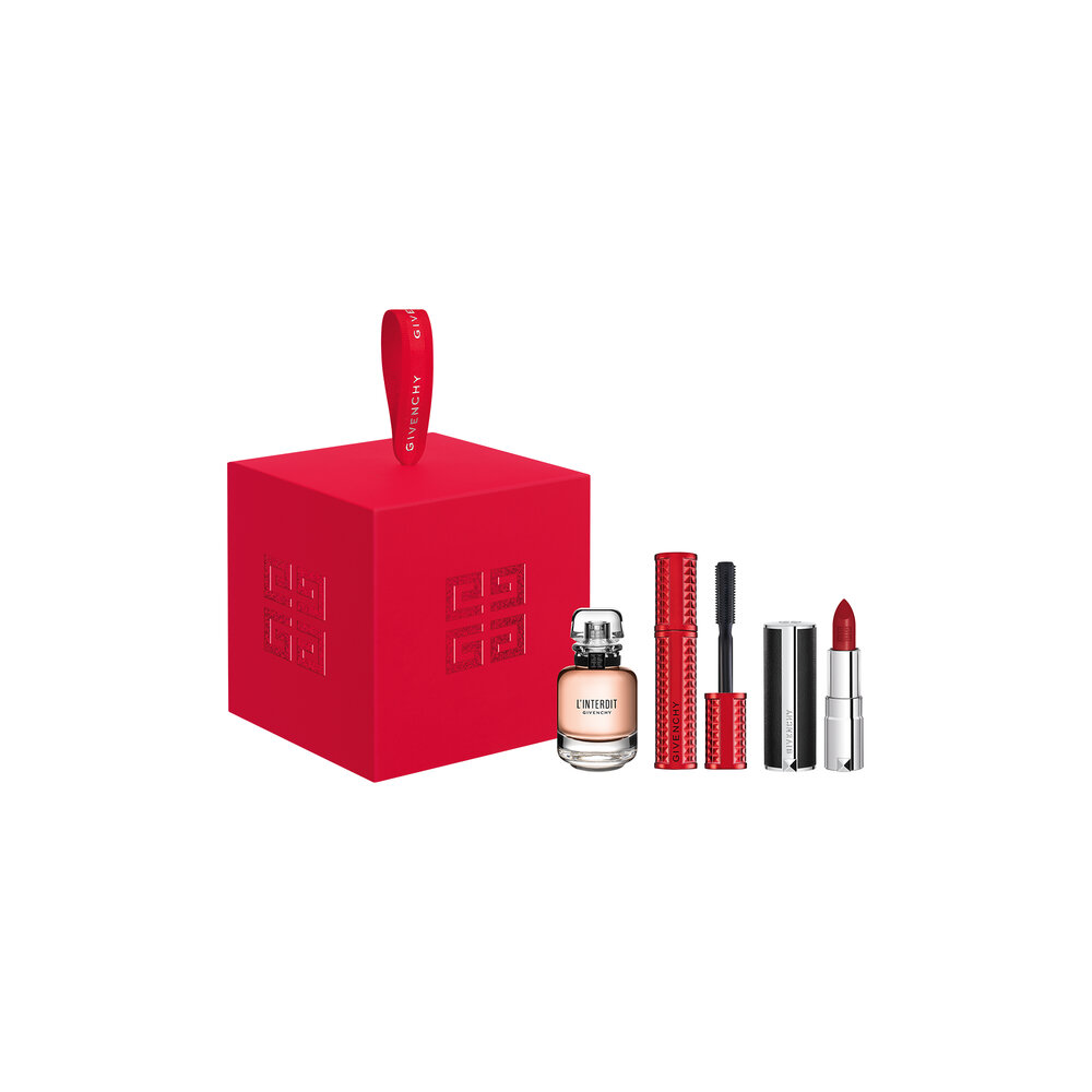 Givenchy L´Interdit Mini SET: EDP 10ml + Mascara 4g + Rúž na pery 1.5g