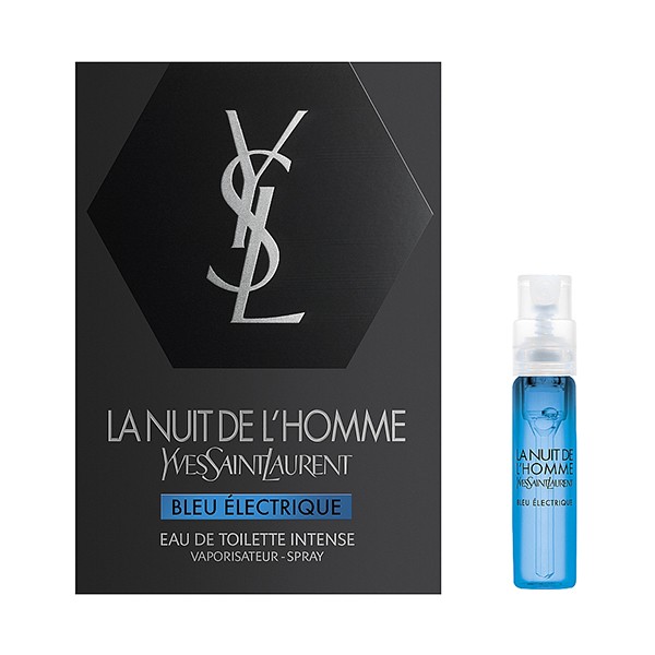 Yves Saint Laurent La Nuit de L'Homme Bleu Electrique, EDT Intense - Illatminta