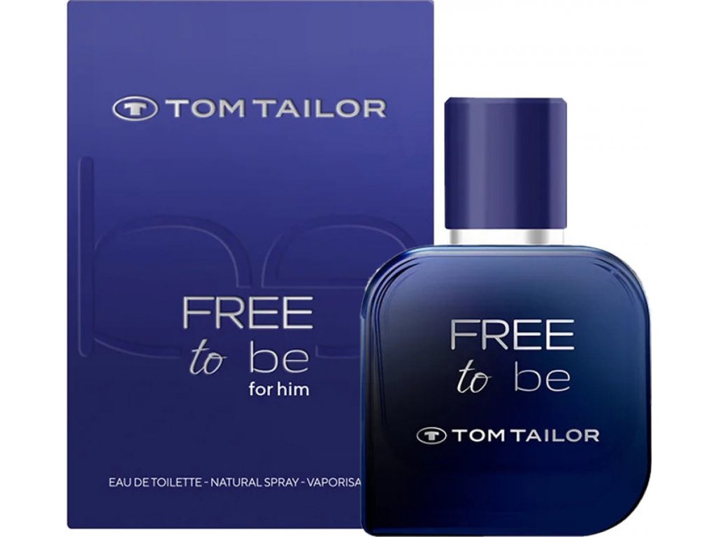 Tom Tailor Free to be Man, edt 50ml