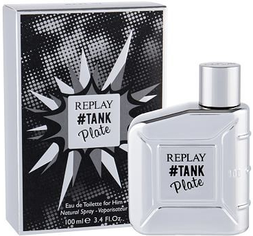 Replay #Tank Plate for Him, edt 30ml