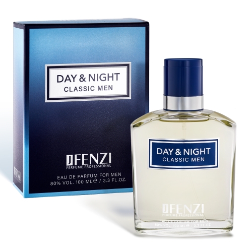 Jfenzi Day & Night Classic Men,  edp 100ml (Alternatív illat Dolce & Gabbana Pour Homme)