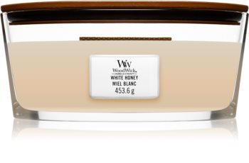 WoodWick White Honey, Vonná Gyertya 453,6g
