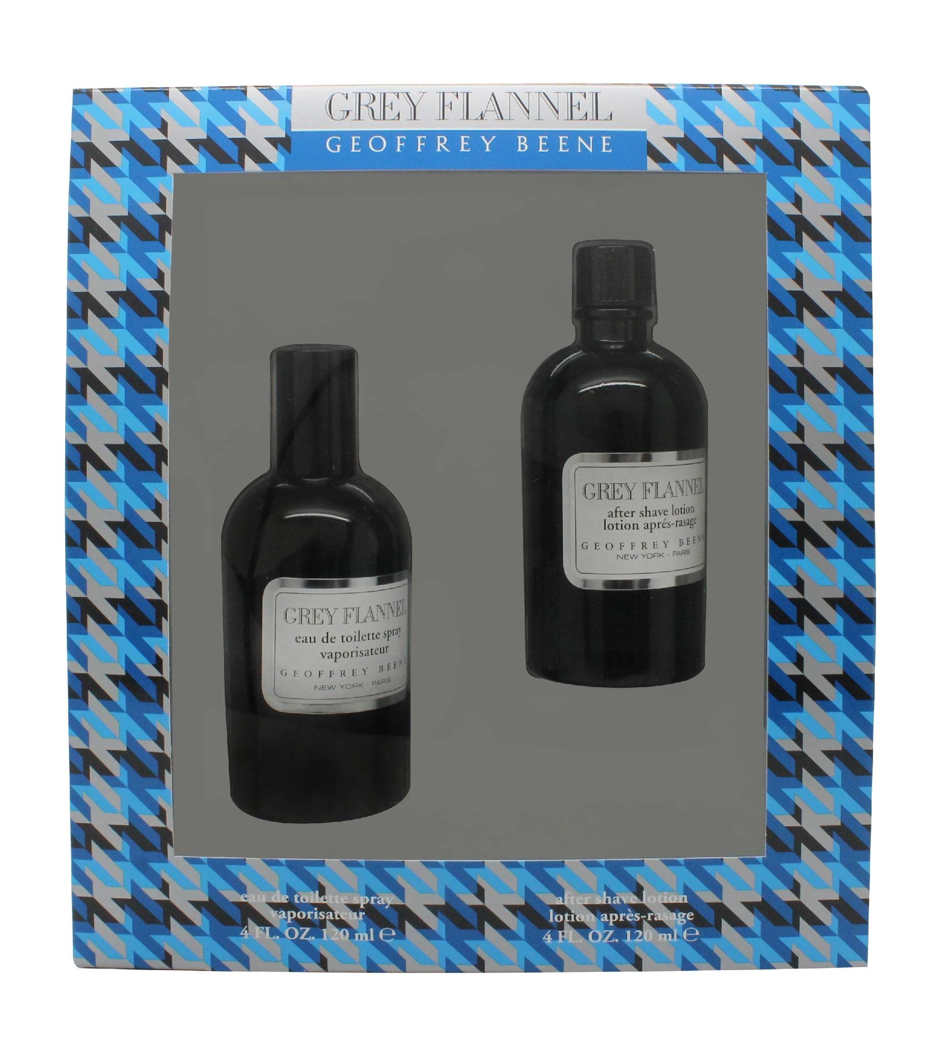 Geoffrey Beene Grey Flannel SET: edt 120ml + after shave 120ml