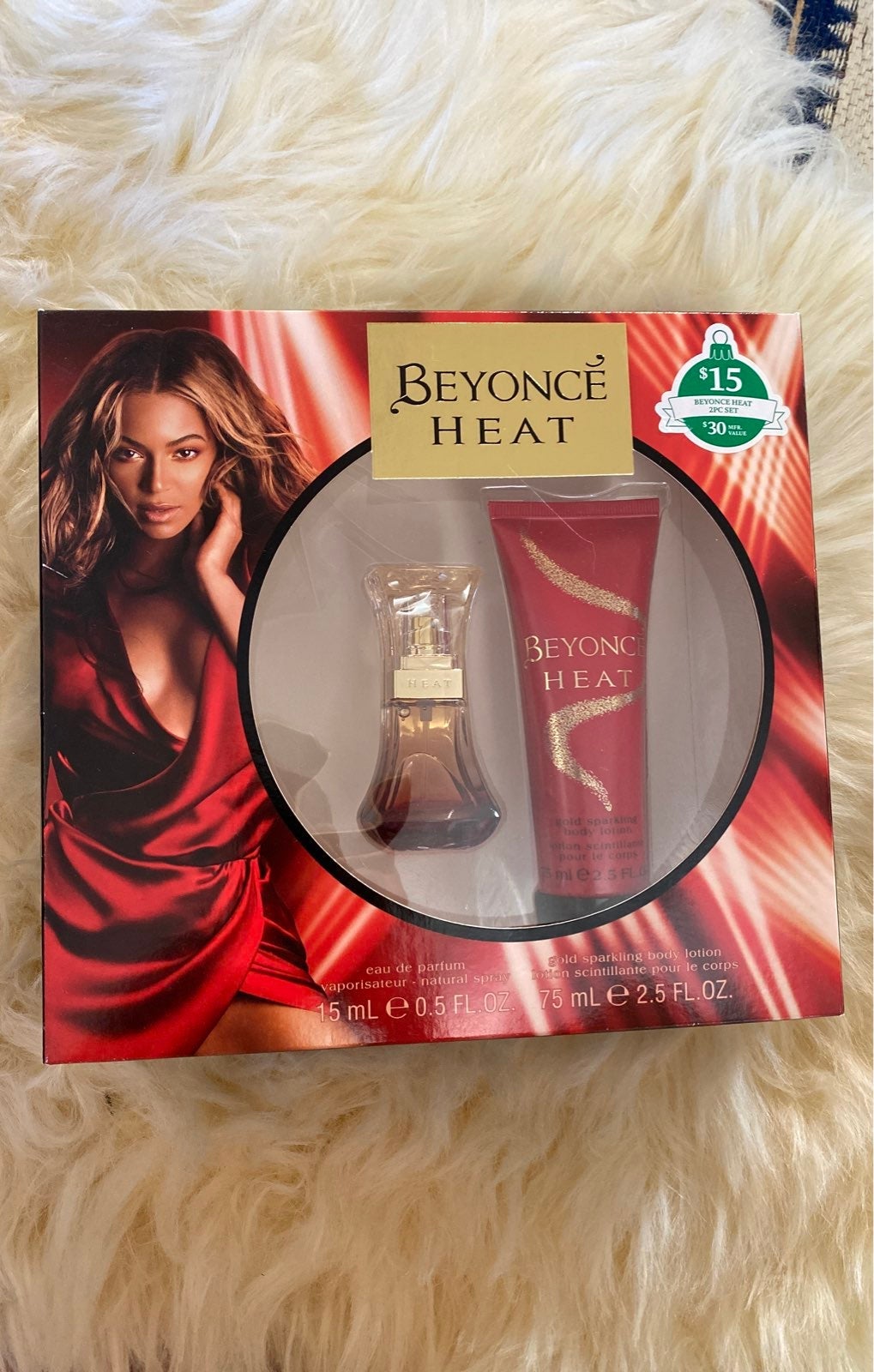 Beyonce Heat, edp 15ml + 75ml tusfürdő gél