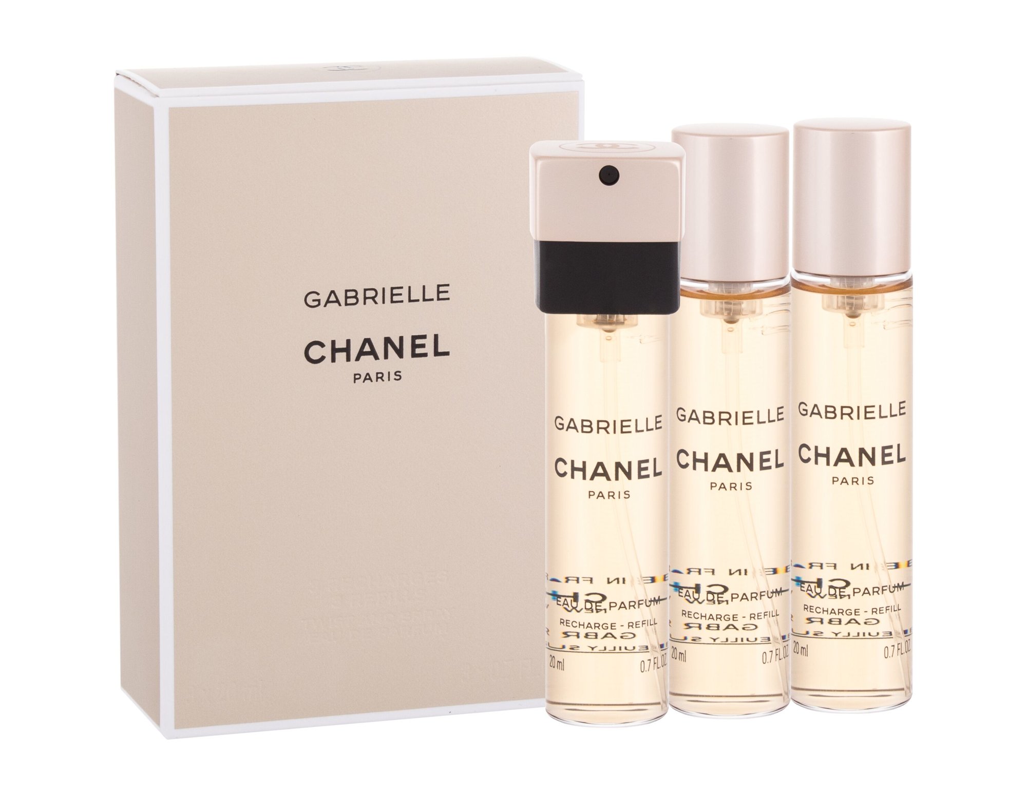 Chanel Gabrielle, EDP 3x20ml, Töltő