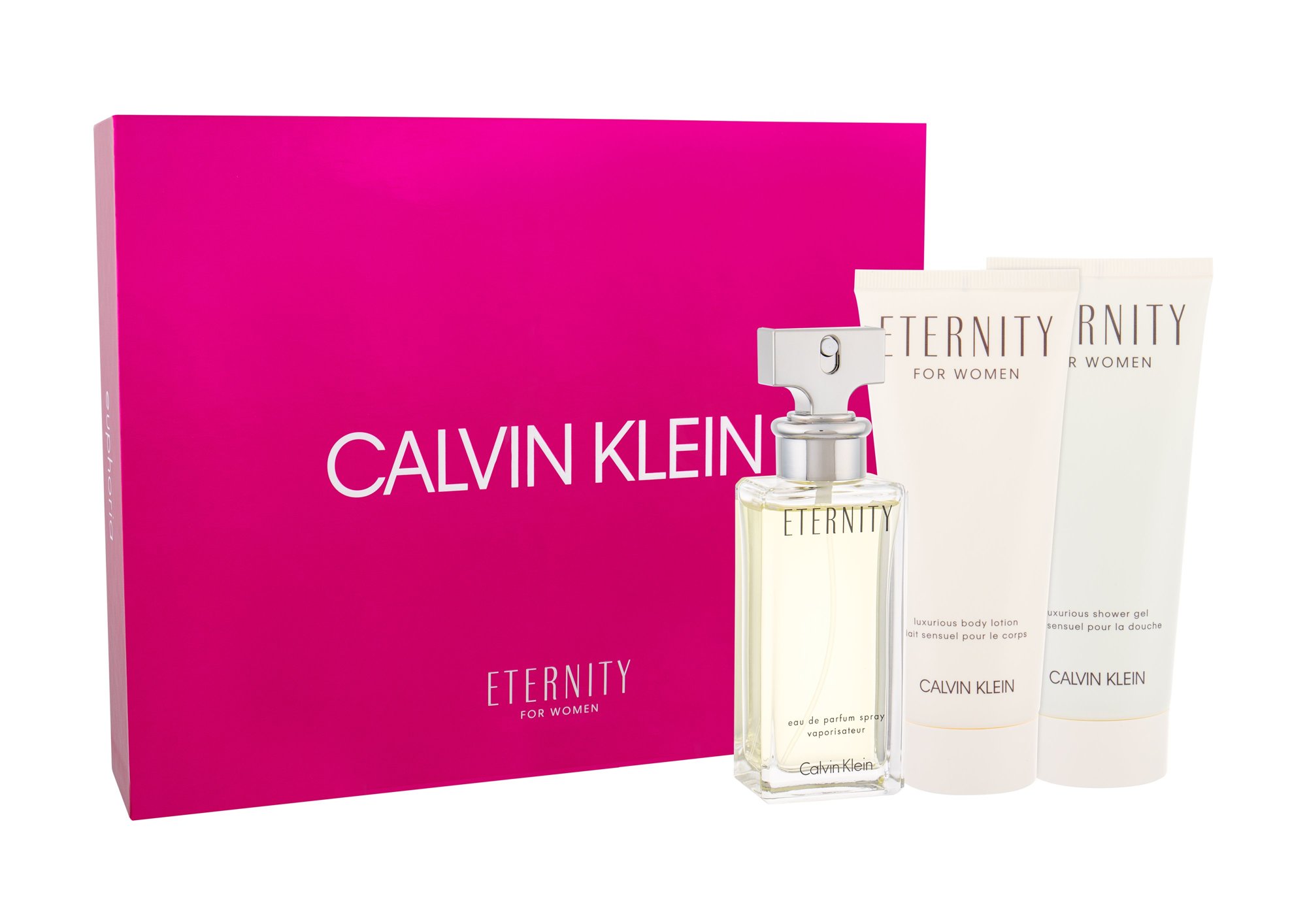 Calvin Klein Eternity, edp 50 ml + Testápoló 100 ml + tusfürdő gél 100 ml