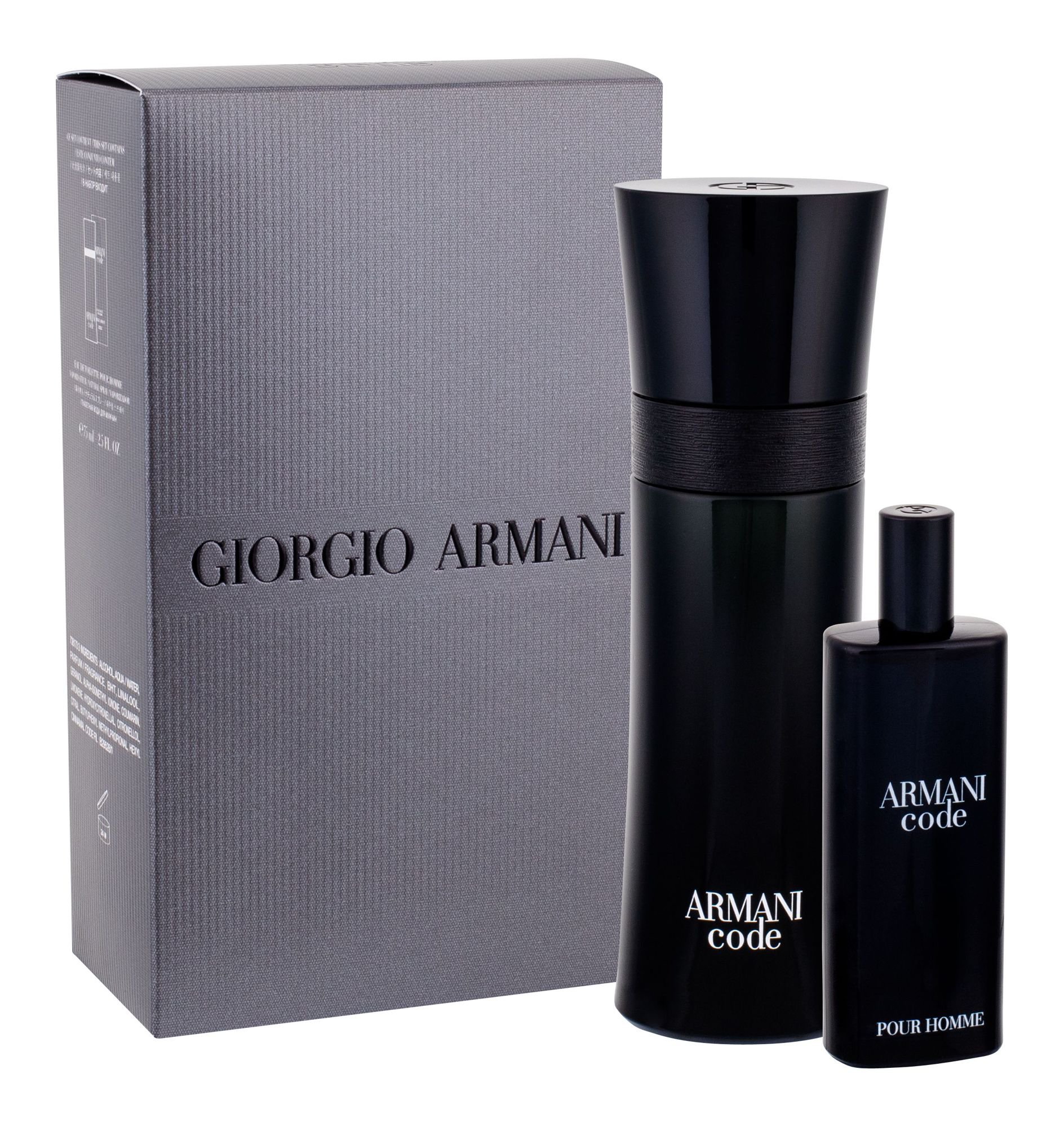 Giorgio Armani Armani Code Pour Homme, edt 75 ml + edt 15 ml