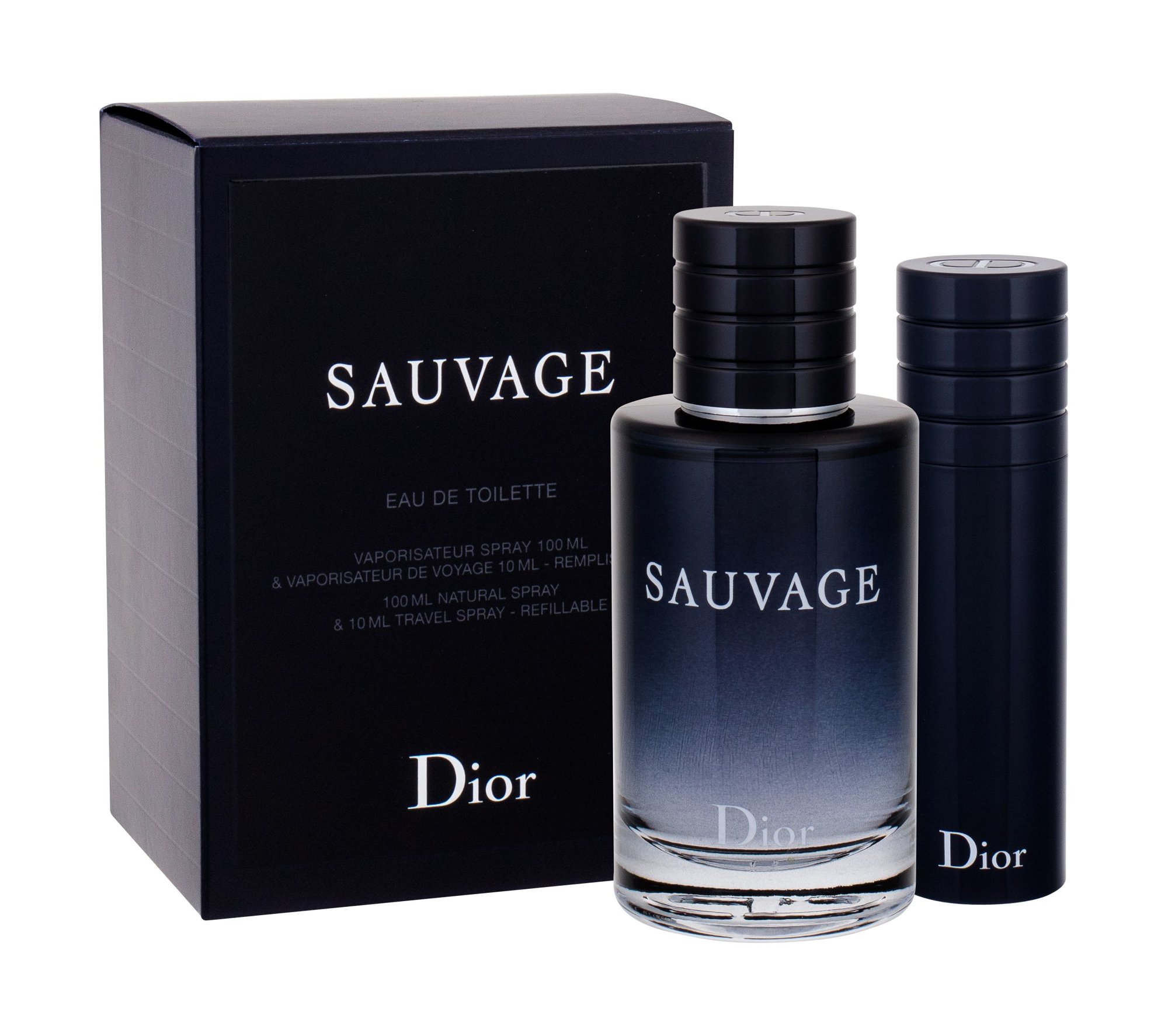 Christian Dior Sauvage, EDT 100 ml + EDT 10 ml