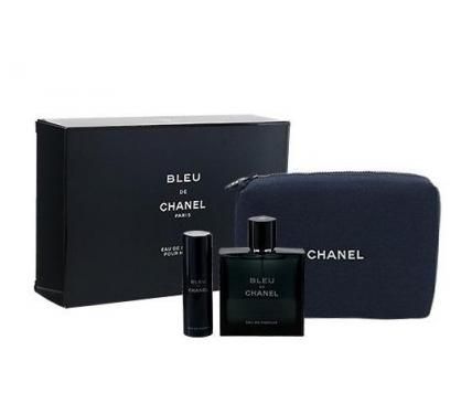 Chanel Bleu de Chanel SET: edp 100ml + edp 20ml + Kozmetikai Táska